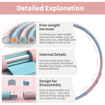 Adjustable Foam Fitness Hoop