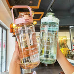 2L Motivational Water Bottle