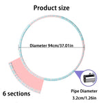 Adjustable Foam Fitness Hoop