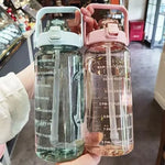 2L Motivational Water Bottle