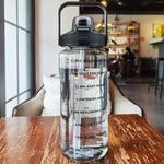 2L Motivational Water Bottle